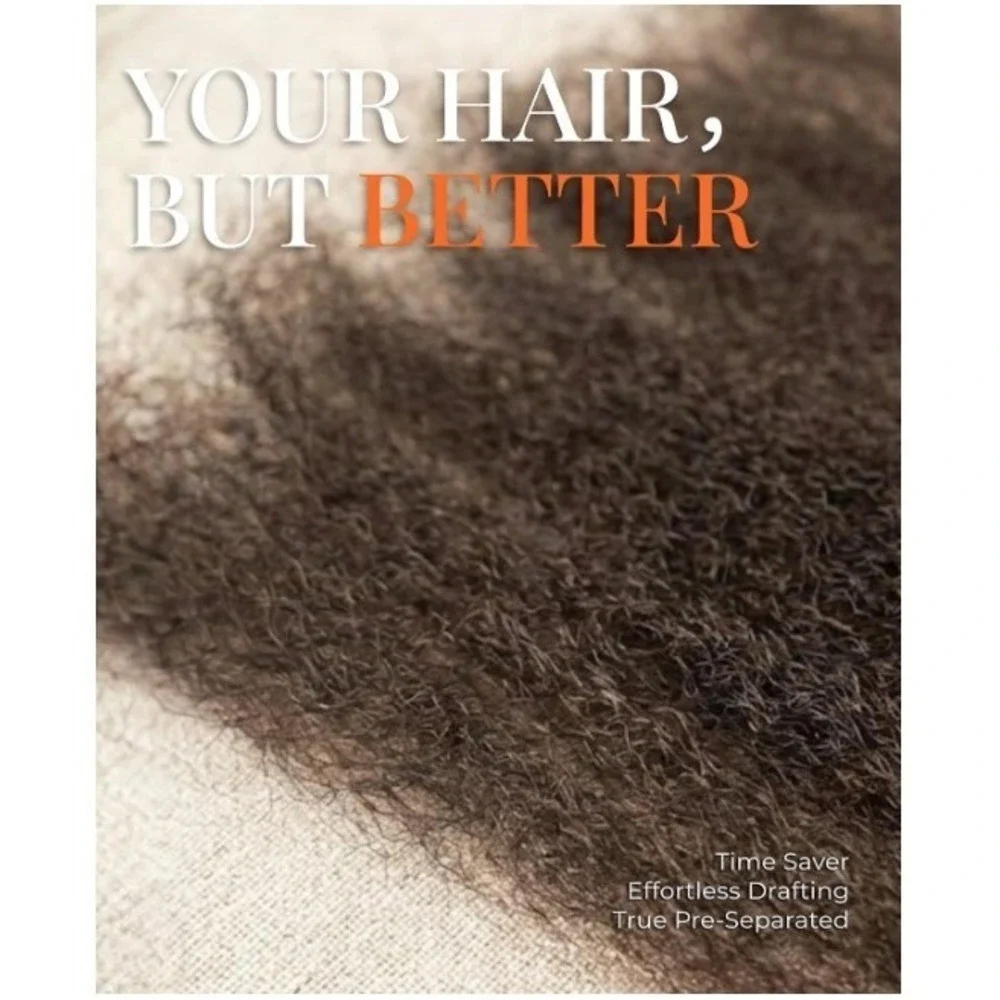 The Fox Afro Kinky Bulk Real Human Hair‎ 16 Inch Burgundy #99J 50g Braiding Hair